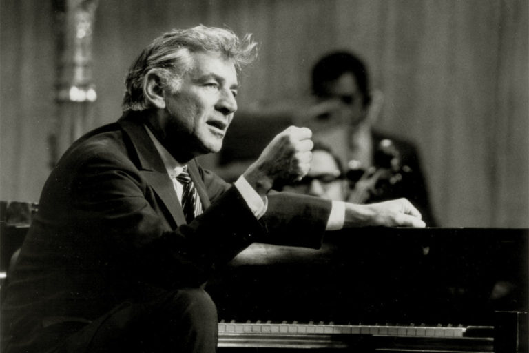 Piccolo pensiero alla memoria di un grande artista: Leonard Bernstein.