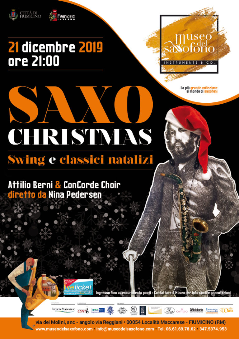 SAXOCHRISTMAS Concerto Di Classici e Swing