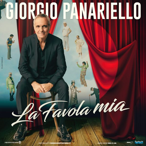 Giorgio Panariello nel 2020 in tour nei teatri con lo spettacolo “La Favola Mia – Date e Biglietti