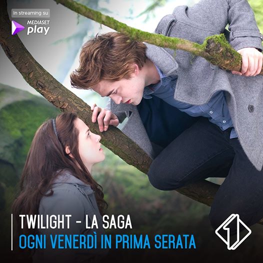 Ricomincia stasera in prima serata su Italia 1 la Saga di Twilight