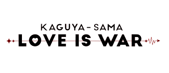 Kaguya-sama: Love is War, il logo, Oriente a ruota libera