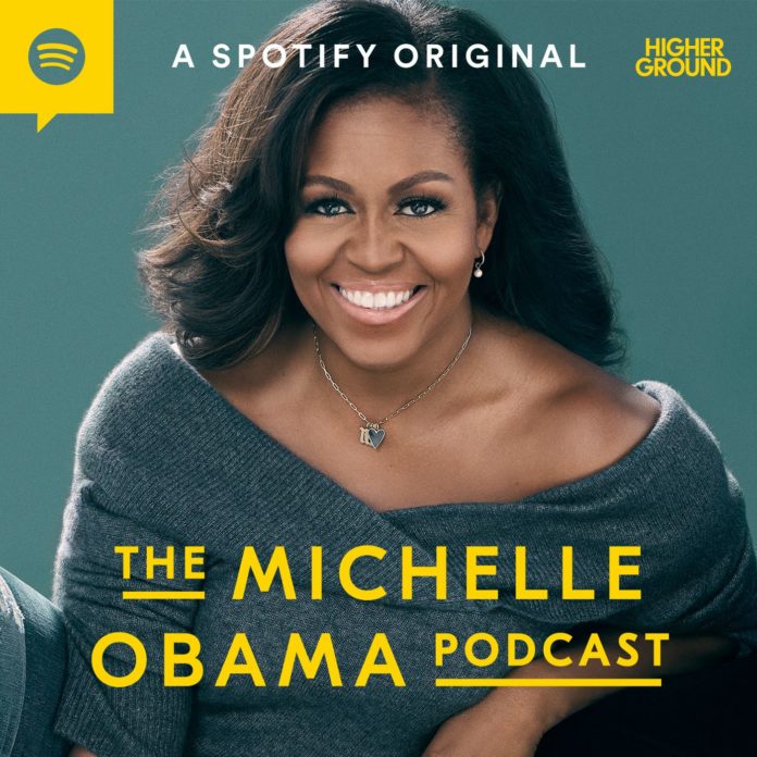 the michelle obama podcast cover