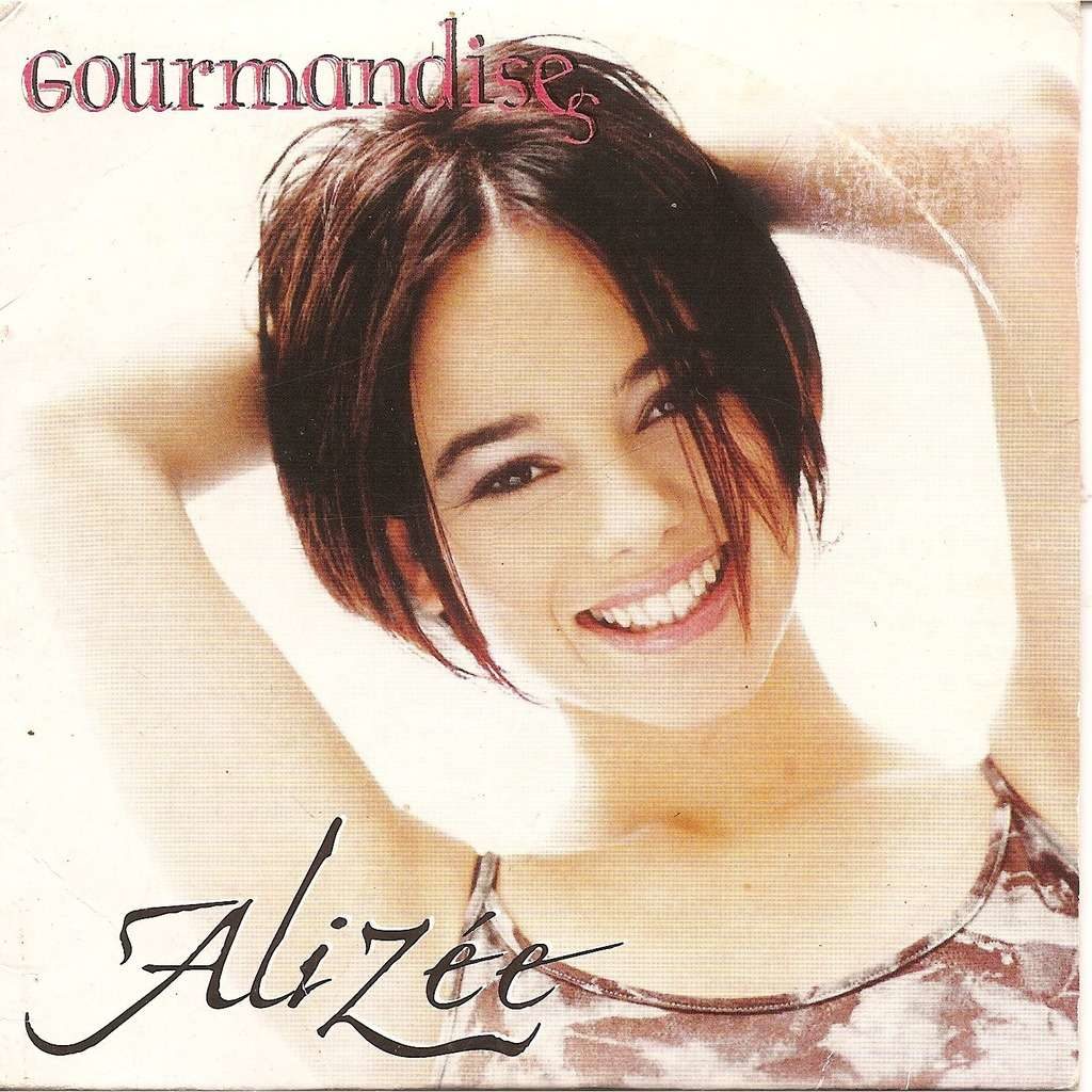 Copertina di Gourmandises, album di debutto di Alizée