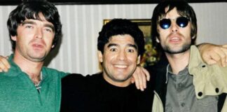 NME ripota di un battibecco tra Maradona e gli Oasis