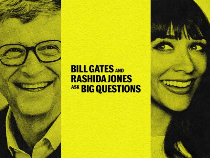 Bill Gates e Rashida Jones