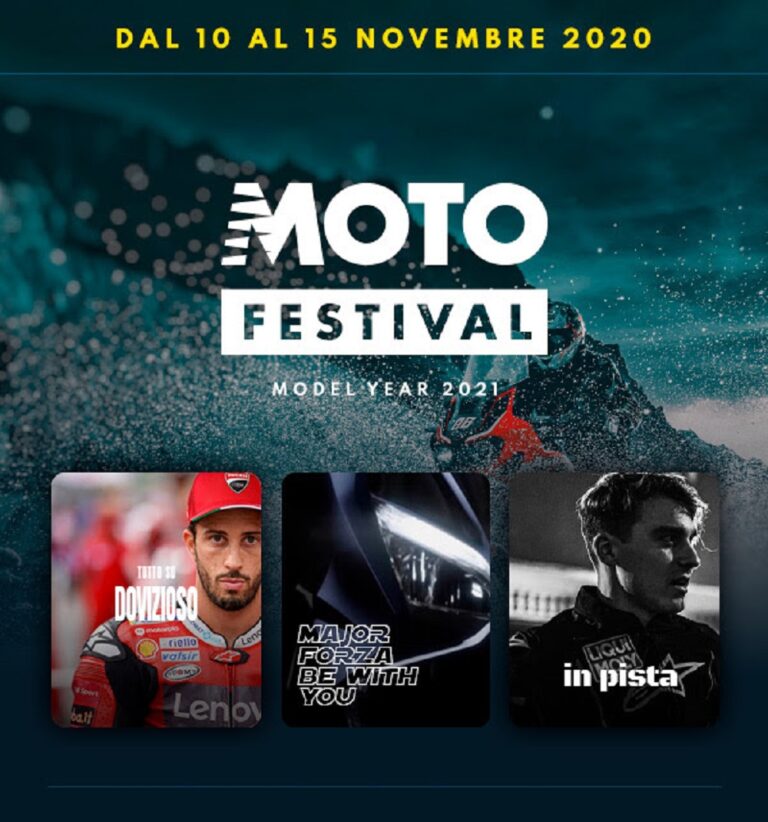 MotoFestival MY2021: la 4ª edizione lancia una inedita piattaforma digitale