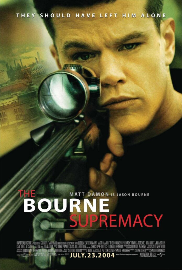 The Bourne Supremacy locandina