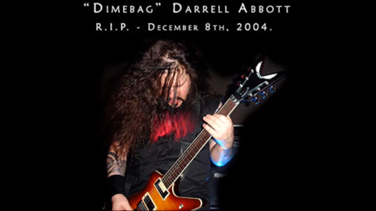 Un ricordo di Dimebag Darrel, chitarrista dei Pantera