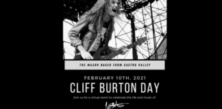 Cliff Burton Day, l'evento per ricordare Cliff Burton