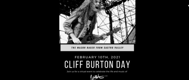 Cliff Burton Day, l'evento per ricordare Cliff Burton