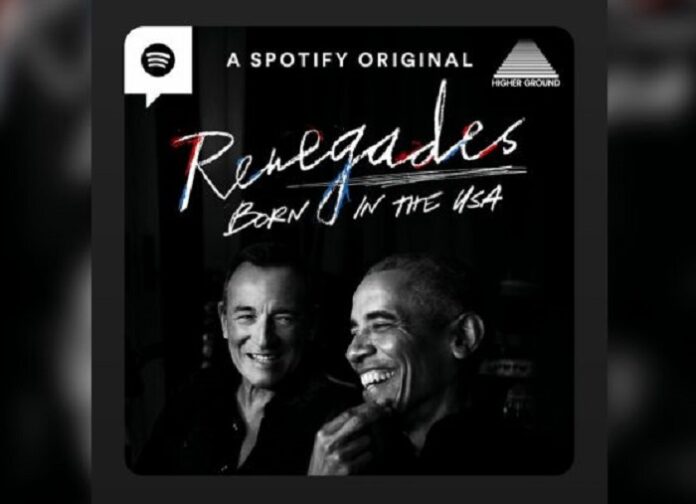 Obama e Springsteen podcast