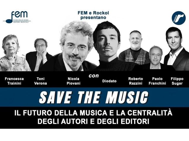 “Save the Music” l’evento con Diodato e Nicola Piovani
