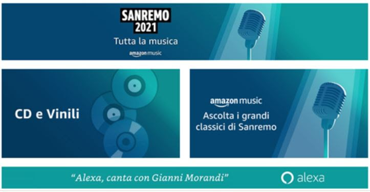 Sanremo 2021: gli appuntamenti e le sorprese di Amazon Music