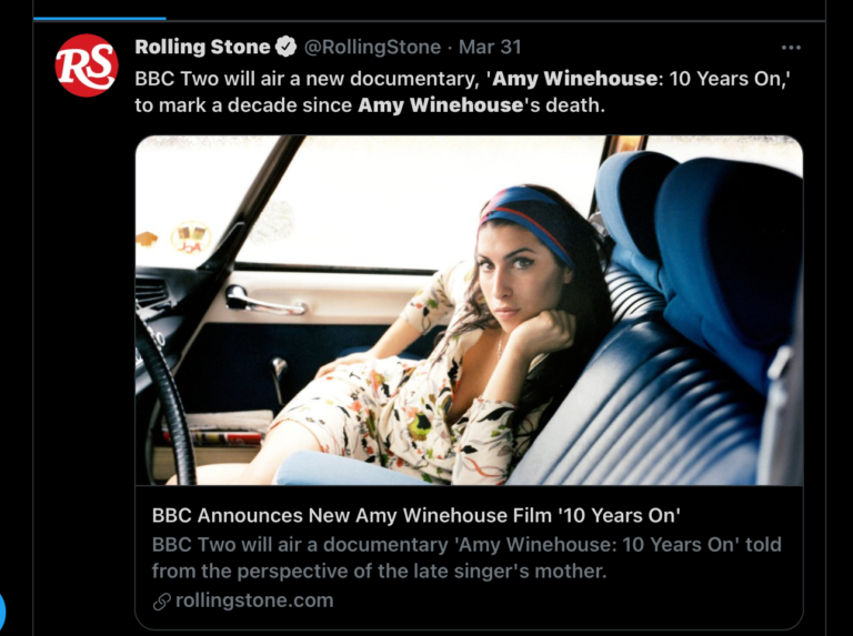 Scomparsa Amy Winehouse