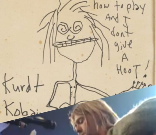 Kurt Cobain autoritratto