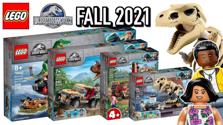 Lego Jurassic World: cinque nuovi set in arrivo