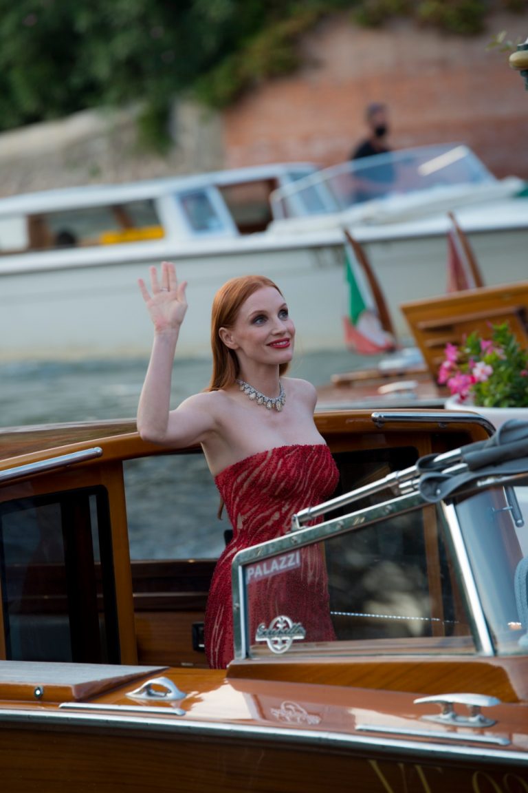 Jessica Chastain a Venezia 78 con “Scene da un matrimonio”