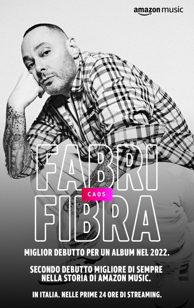 LIN11: in arrivo il nuovo show di Fabri Fibra su Amazon Music