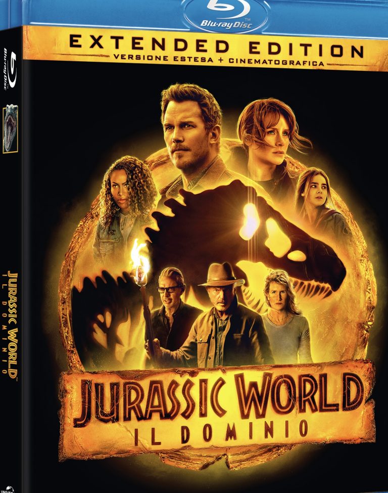 JURASSIC WORLD – IL DOMINIO: arriva in Dvd, Blu-ray, 4k e UHD