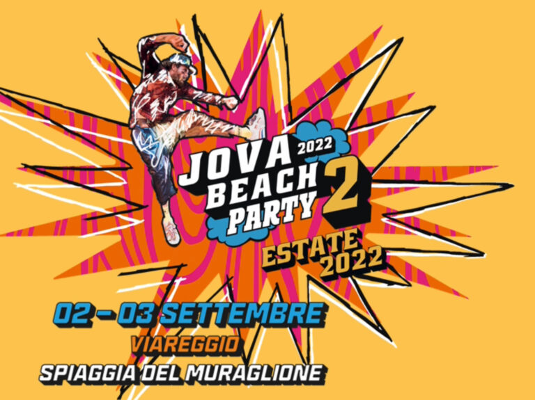 JOVA BEACH PARTY 2022: le informazioni per il 2/3-9-2022 a Viareggio