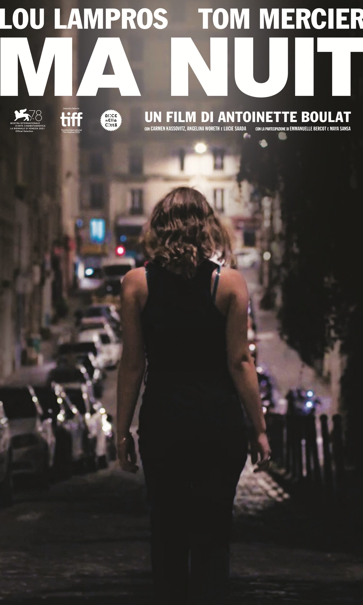 MA NUIT": di Antoniette Boulat dal 12 gennaio al cinema