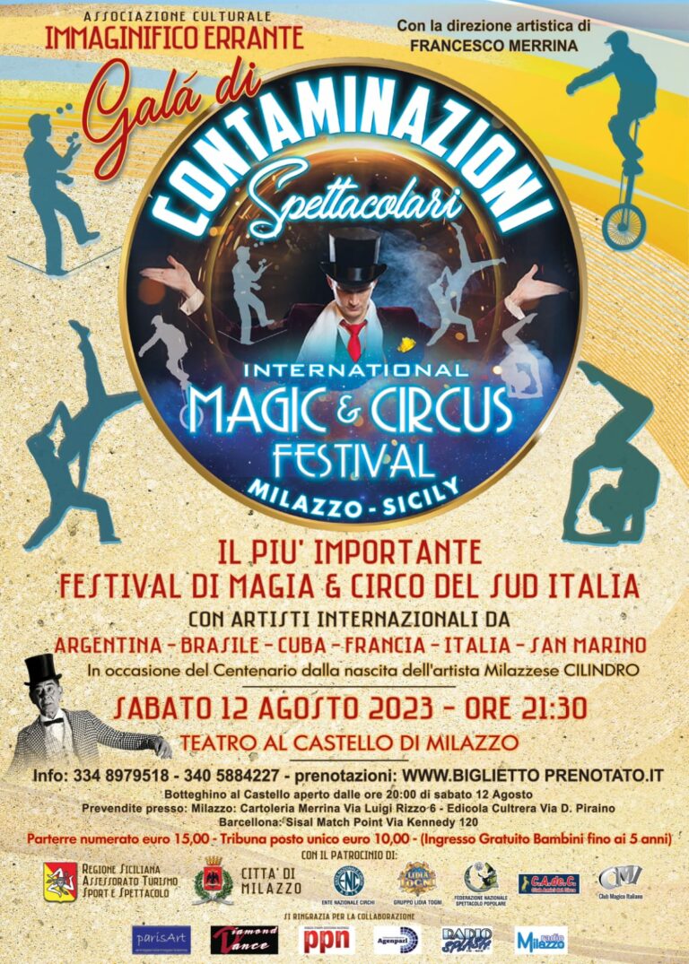 Contaminazioni spettacolari International Magic Circus Festival