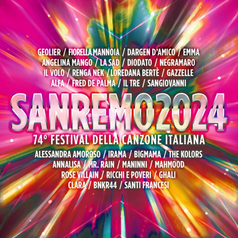 Domani 9 febbraio esce il doppio CD Sanremo 2024