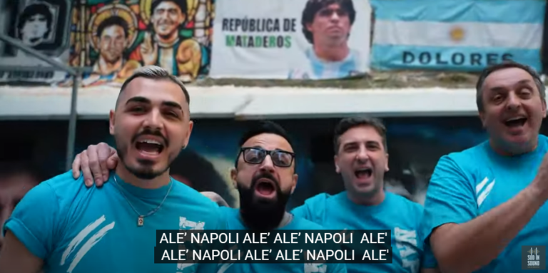 Gianni Busiello omaggia il Napoli con “Gladiatori del Vesuvio”