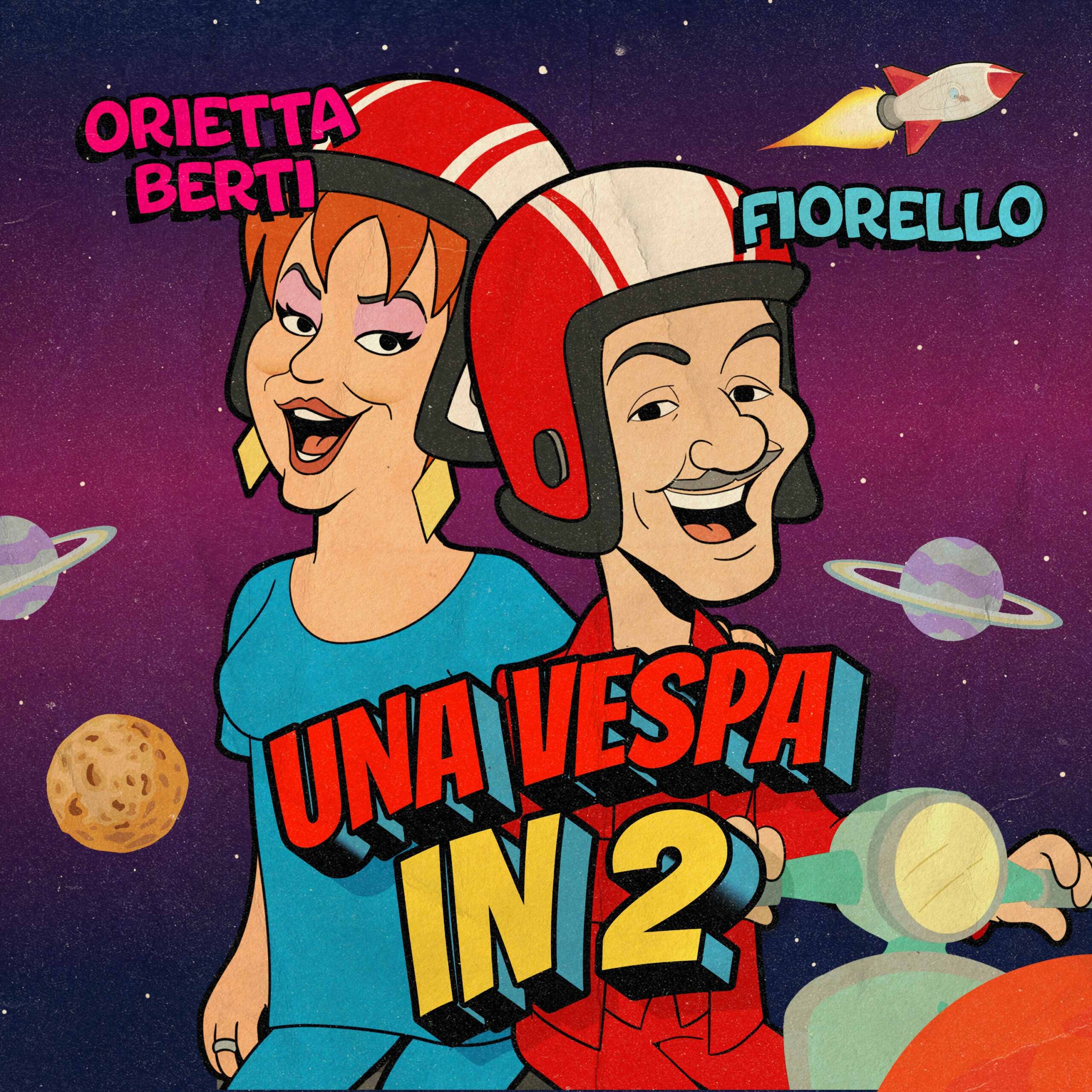 Orietta Berti & Rosario Fiorello in “Una Vespa in Due”