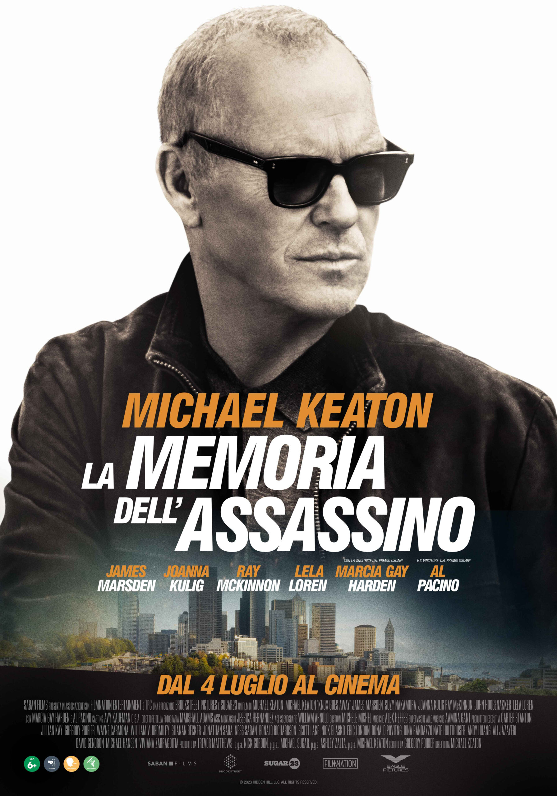 La Memoria dell’Assasino con M.Keaton e Al Pacino, il trailer
