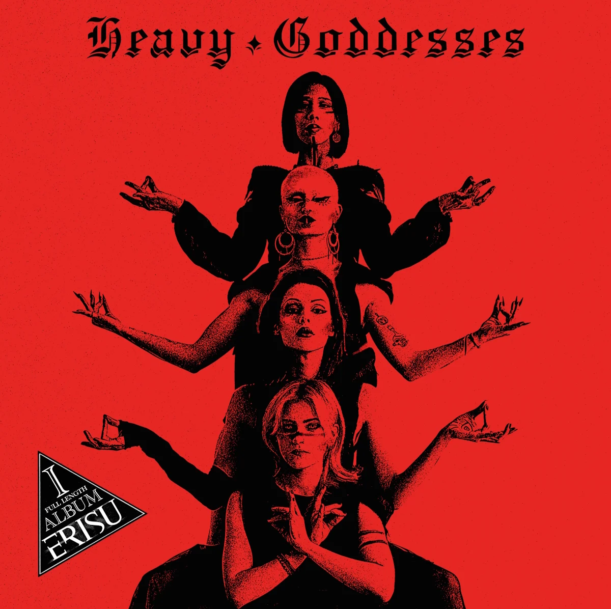 Il 20 settembre ERISU pubblica “HEAVY GODDESSES”, l’album d’esordio