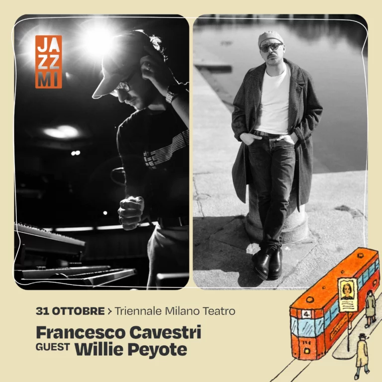 JazzMi 2024, Francesco Cavestri e Willie Peyote uniscono Jazz e Hip Hop alla Triennale Milano il 31 ottobre