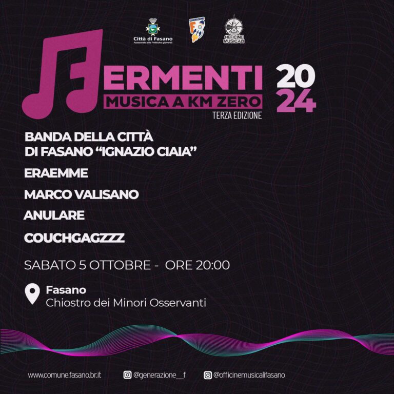 «Fermenti – Musica a km zero» per scoprire i talenti emergenti