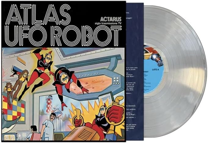 Warner Music Italia Celebra il 50° Anniversario di Ufo Robot con una Edizione Limitata del Vinile Azzurro Ghiaccio