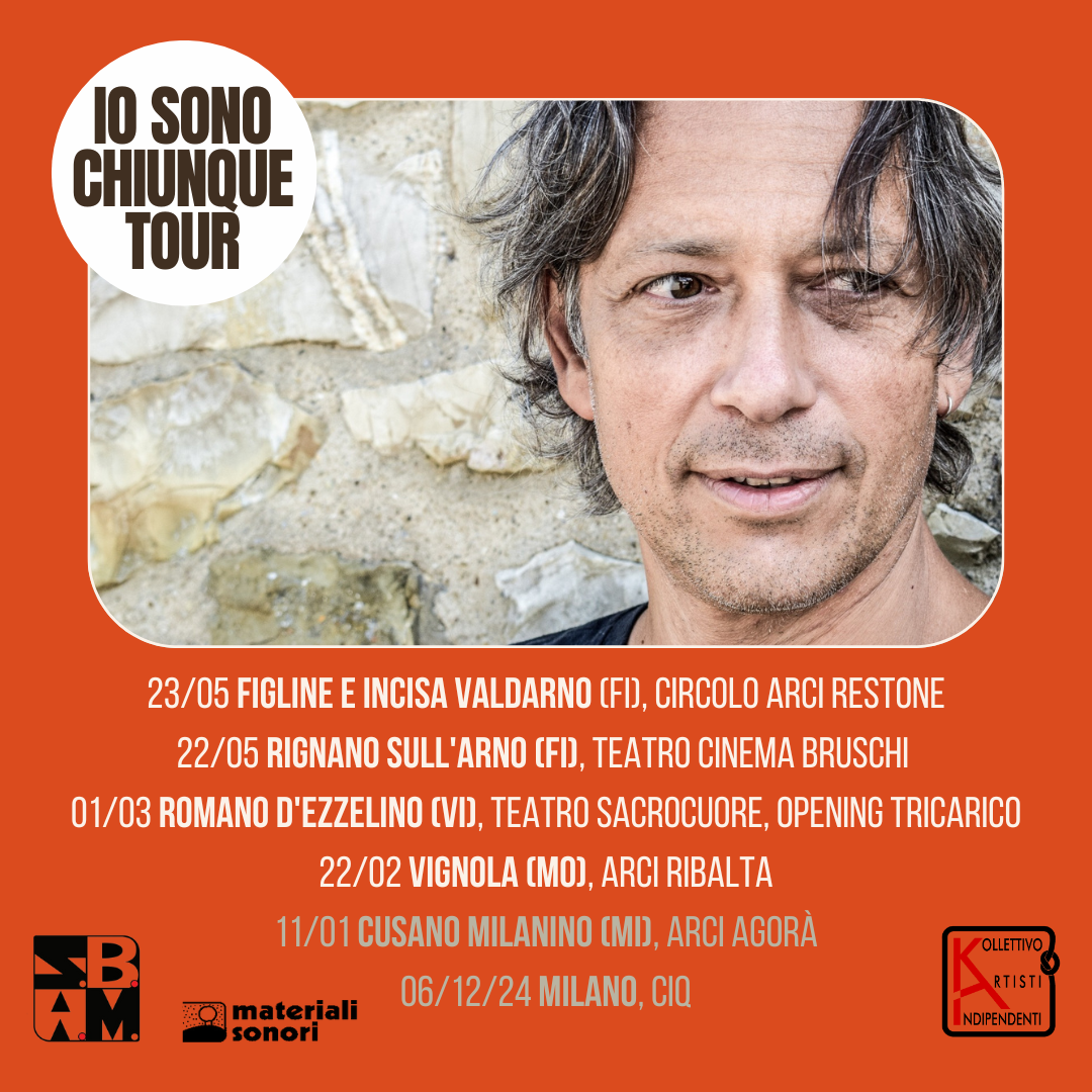 Gaetano Nicosia, Nuovi Concerti e il Terzo Album “IO SONO CHIUNQUE”