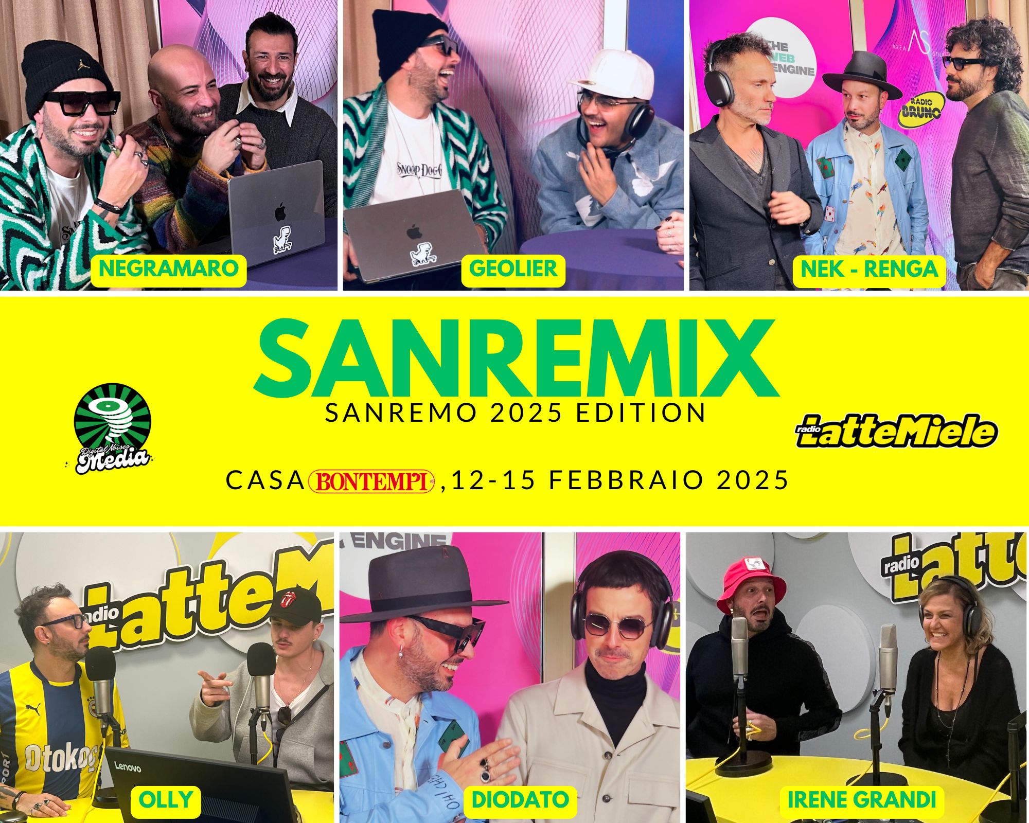 Torna “Sanremix”, Il Format Innovativo e Divertente del Festival di Sanremo 2025